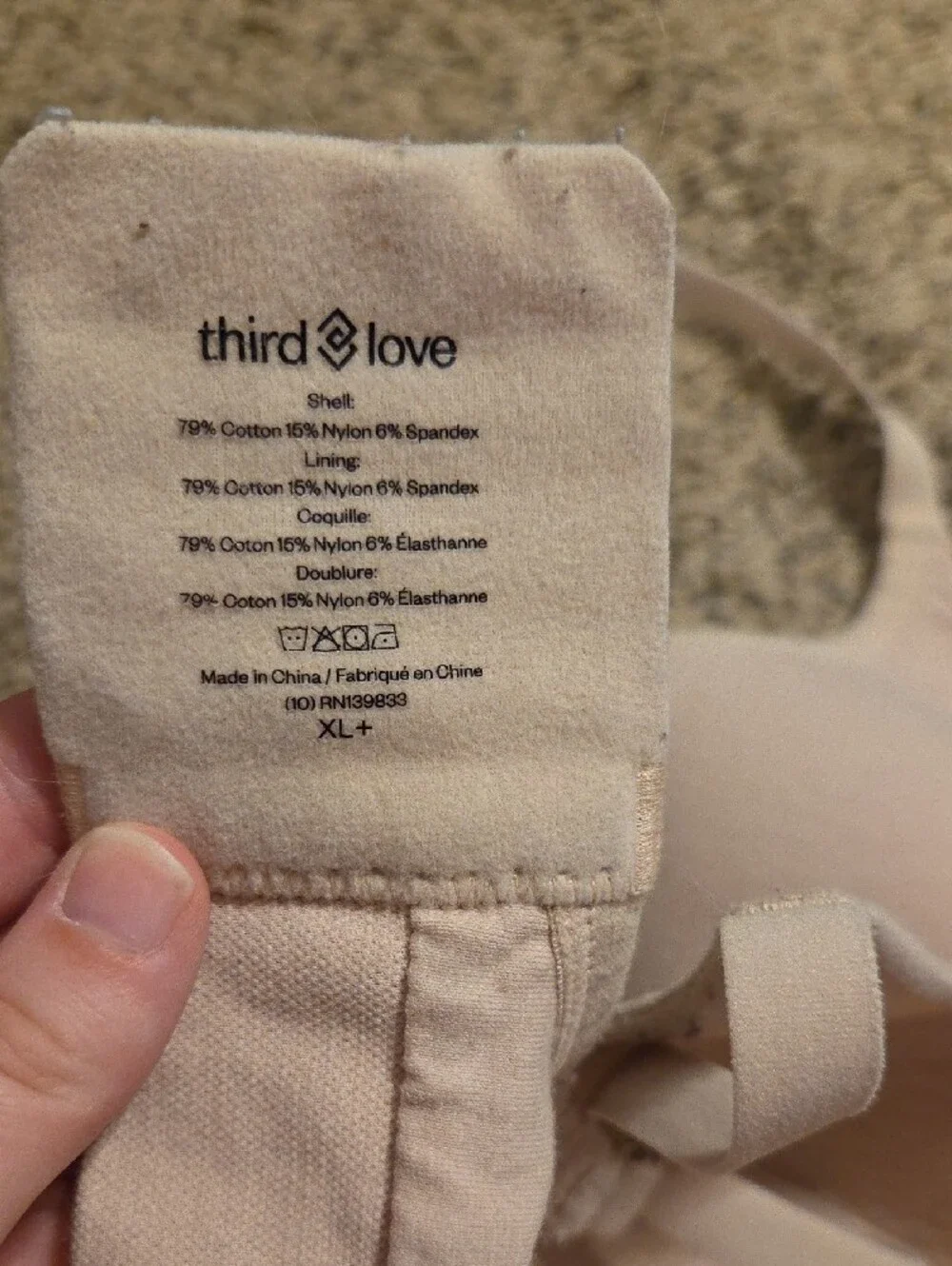 ThirdLove Light Nude Wireless Everyday Bra